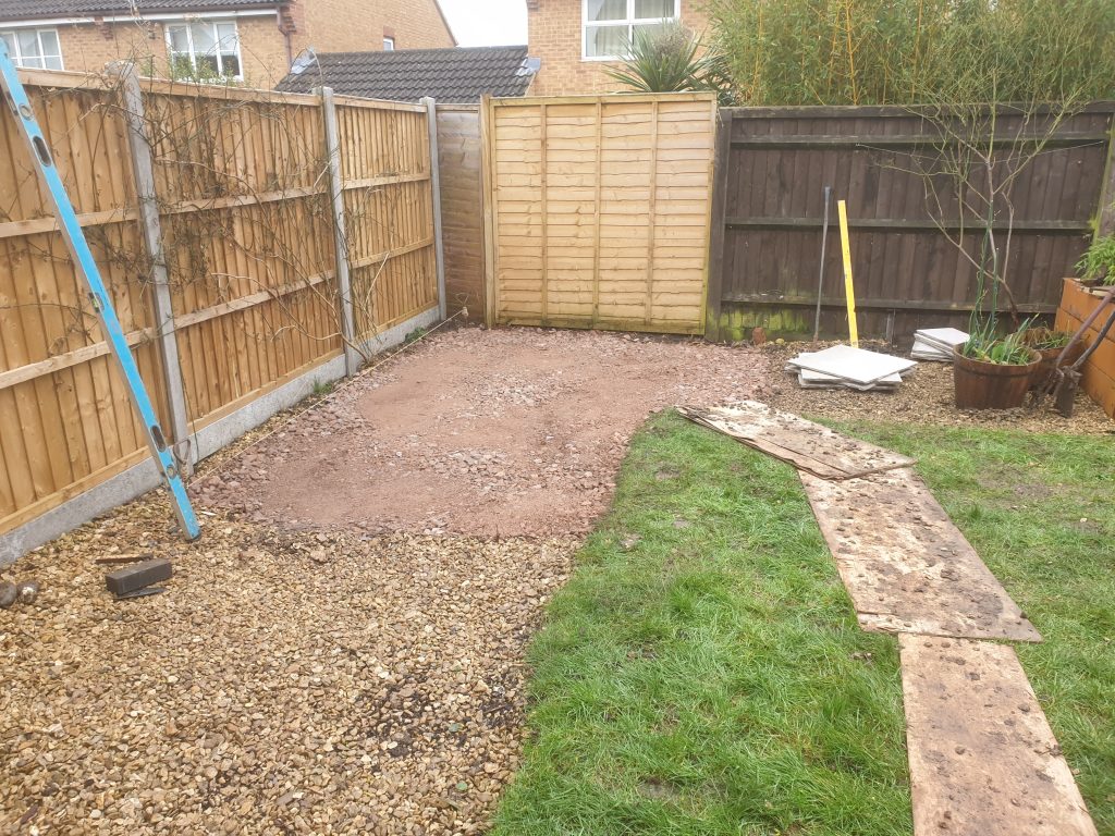 Rippon Indian sandstone with boarder block (Oxford)